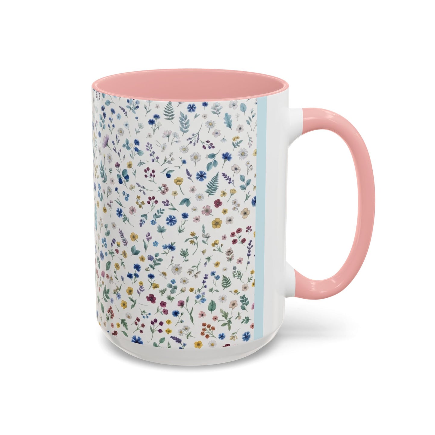 Floral Accent, Spring & Fall Collection Coffee Mug (11, 15oz)