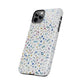 White Floral, Tough Phone Cases, Floral, Fall