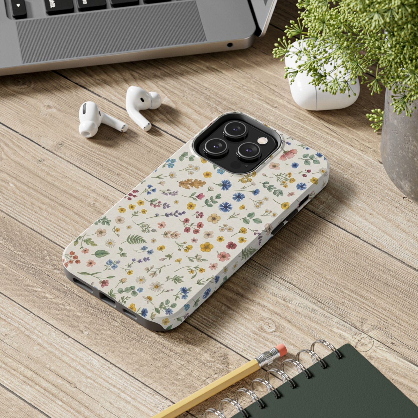 Yellow Floral, Fall/Autumn, Tough Phone Cases
