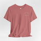 Dark Blue- It’s Just Earth, Chill Out, Romans 12:2  Jersey Short Sleeve Tee