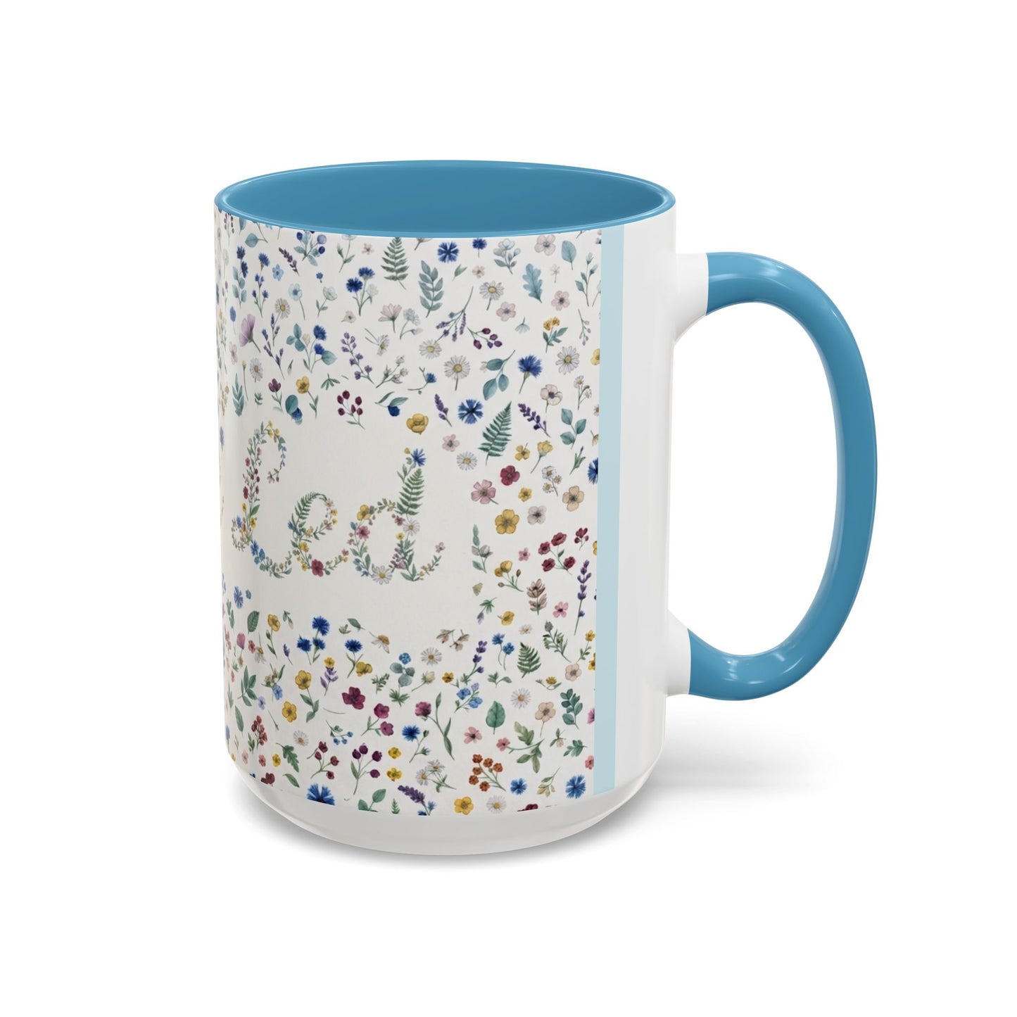 Grace Led Floral, Faith, Coffee Mug (11, 15oz)