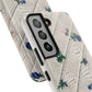 Tough Phone Cases, Fabric Like, Grandmillenial, Floral