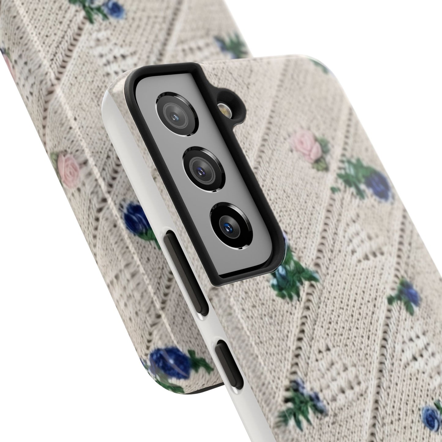 Tough Phone Cases, Fabric Like, Grandmillenial, Floral