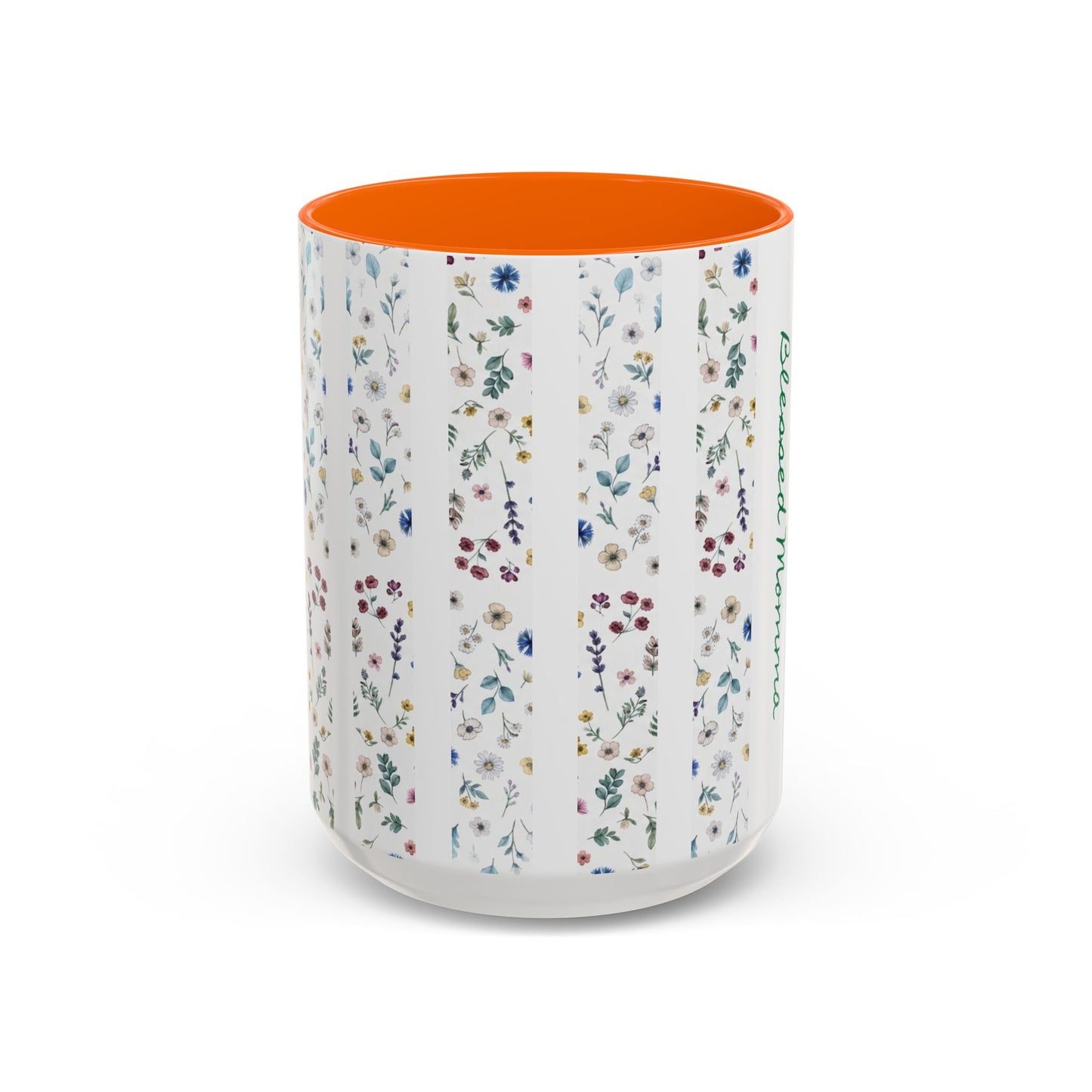 Blessed Momma Accent Coffee Mug (11, 15oz)