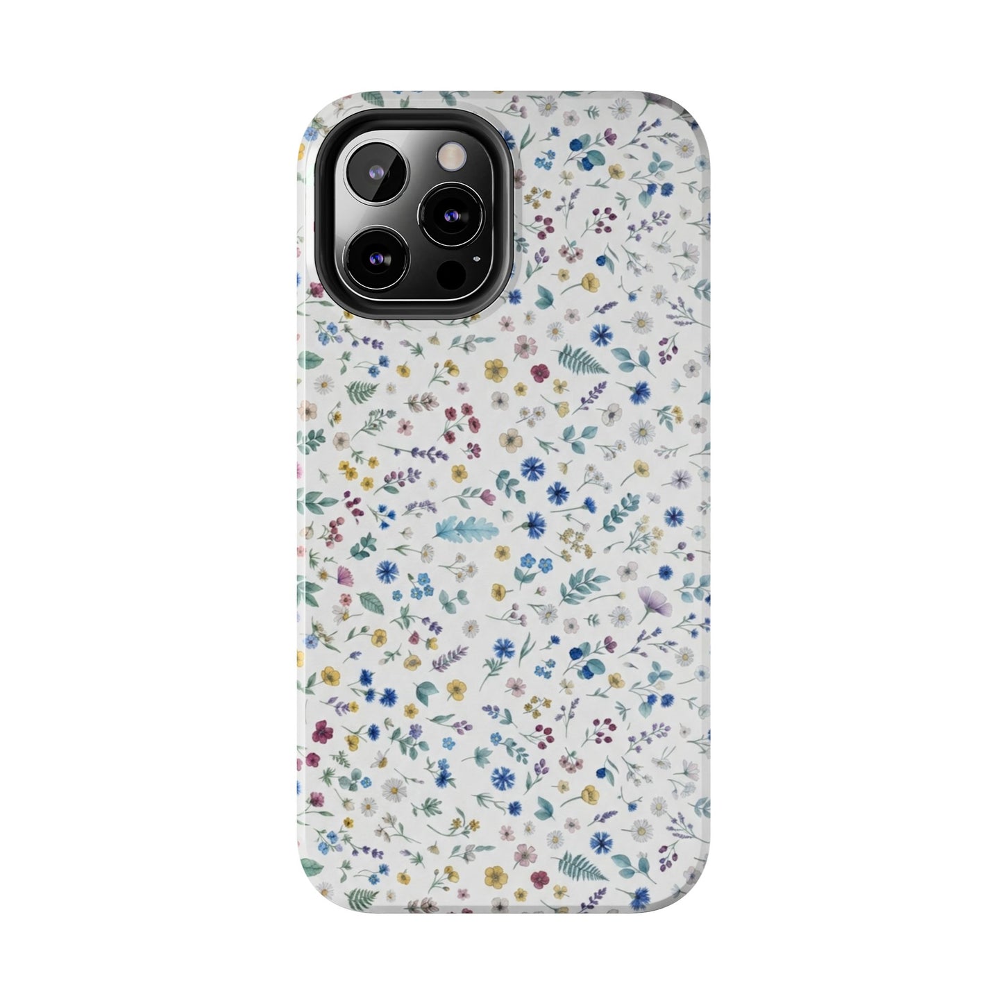 White Floral, Tough Phone Cases, Floral, Fall