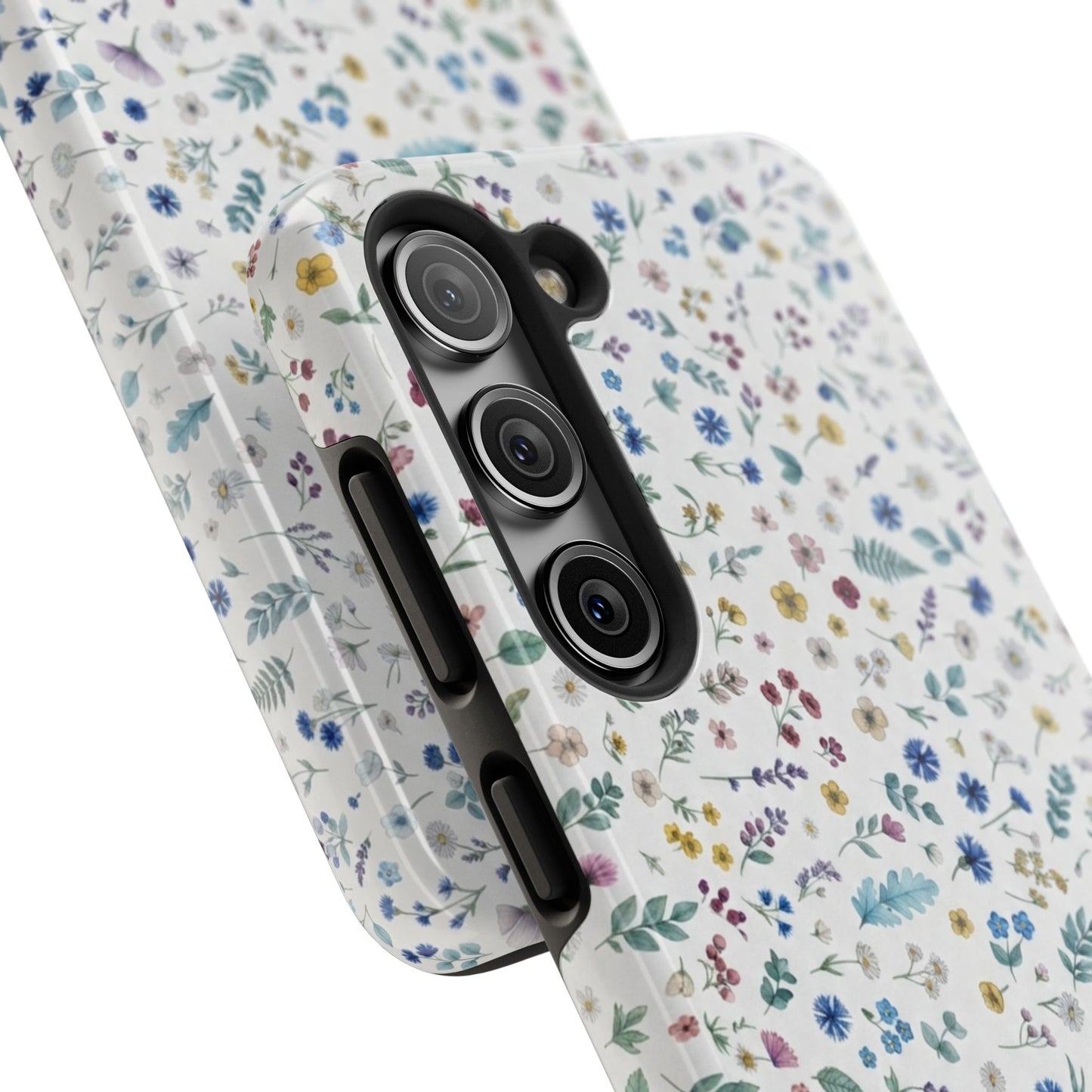 White Floral, Tough Phone Cases, Floral, Fall