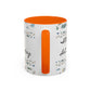 "It's okay, Let Coffee & Prayer Fuel the day." Accent Coffee Mug (11, 15oz)