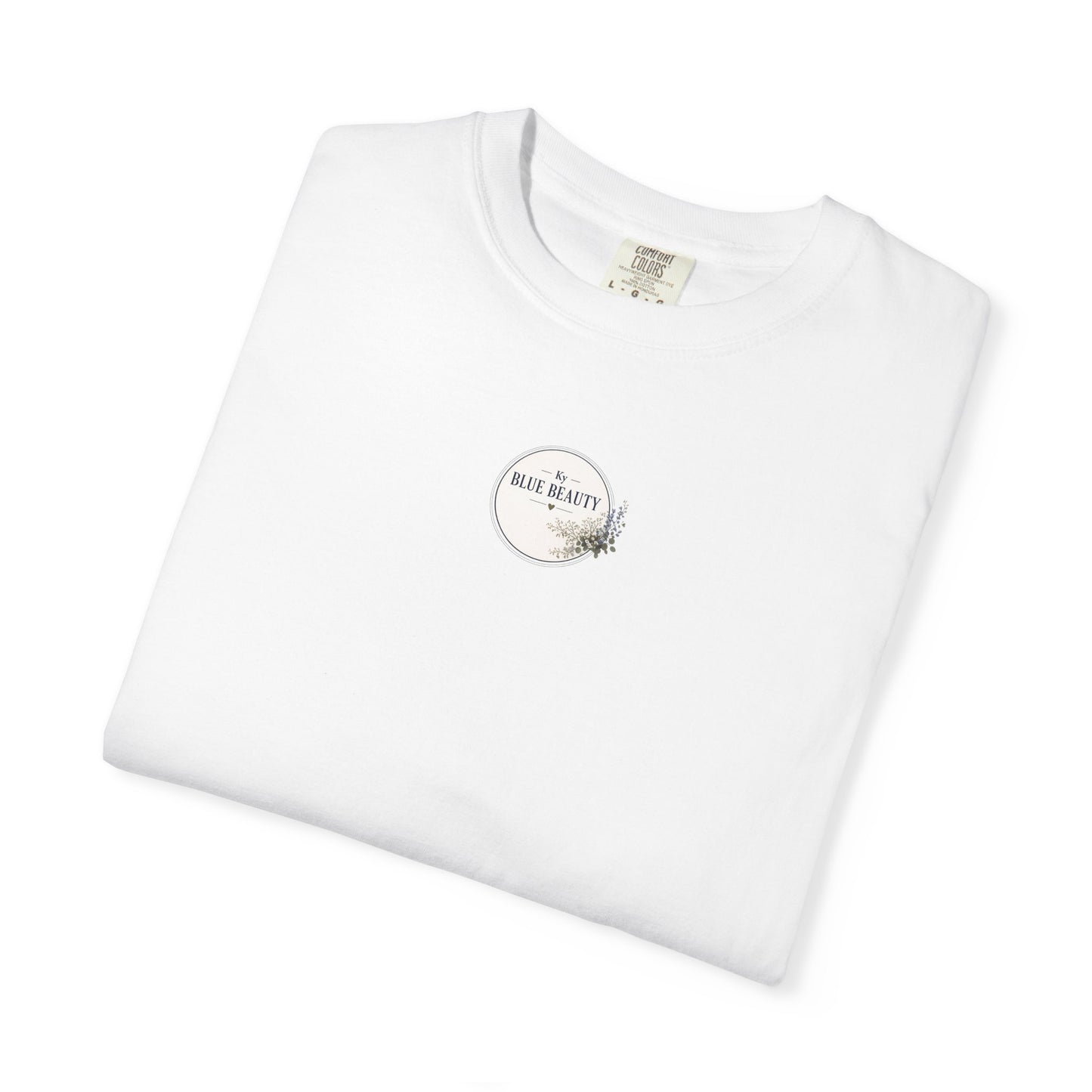 T-Shirt — 'Ky Blue Beauty' Vintage Botanical Tee