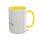 Simple Coffee & Jesus Type of Morning, Faith Accent Coffee Mug (11, 15oz)