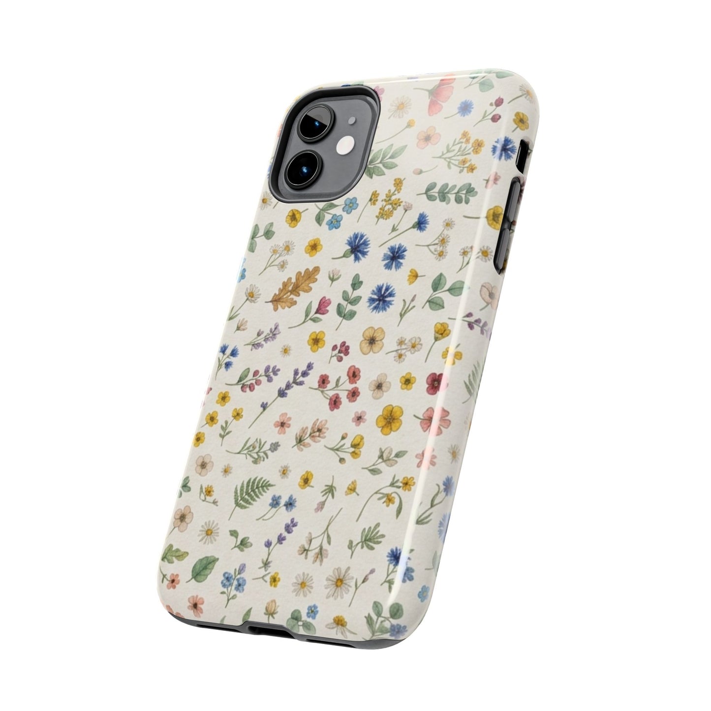 Yellow Floral, Fall/Autumn, Tough Phone Cases