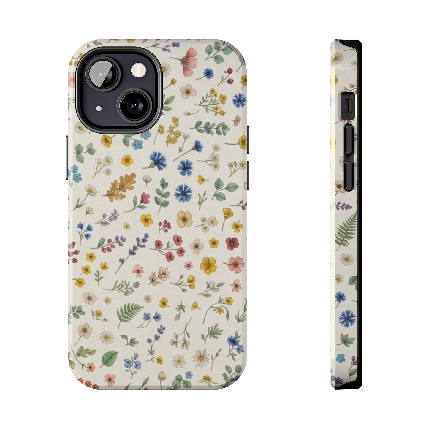 Yellow Floral, Fall/Autumn, Tough Phone Cases