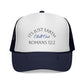 Trucker Cap — "It's Just Earth, Chill Out" Romans 12:2 Christian Mesh Hat