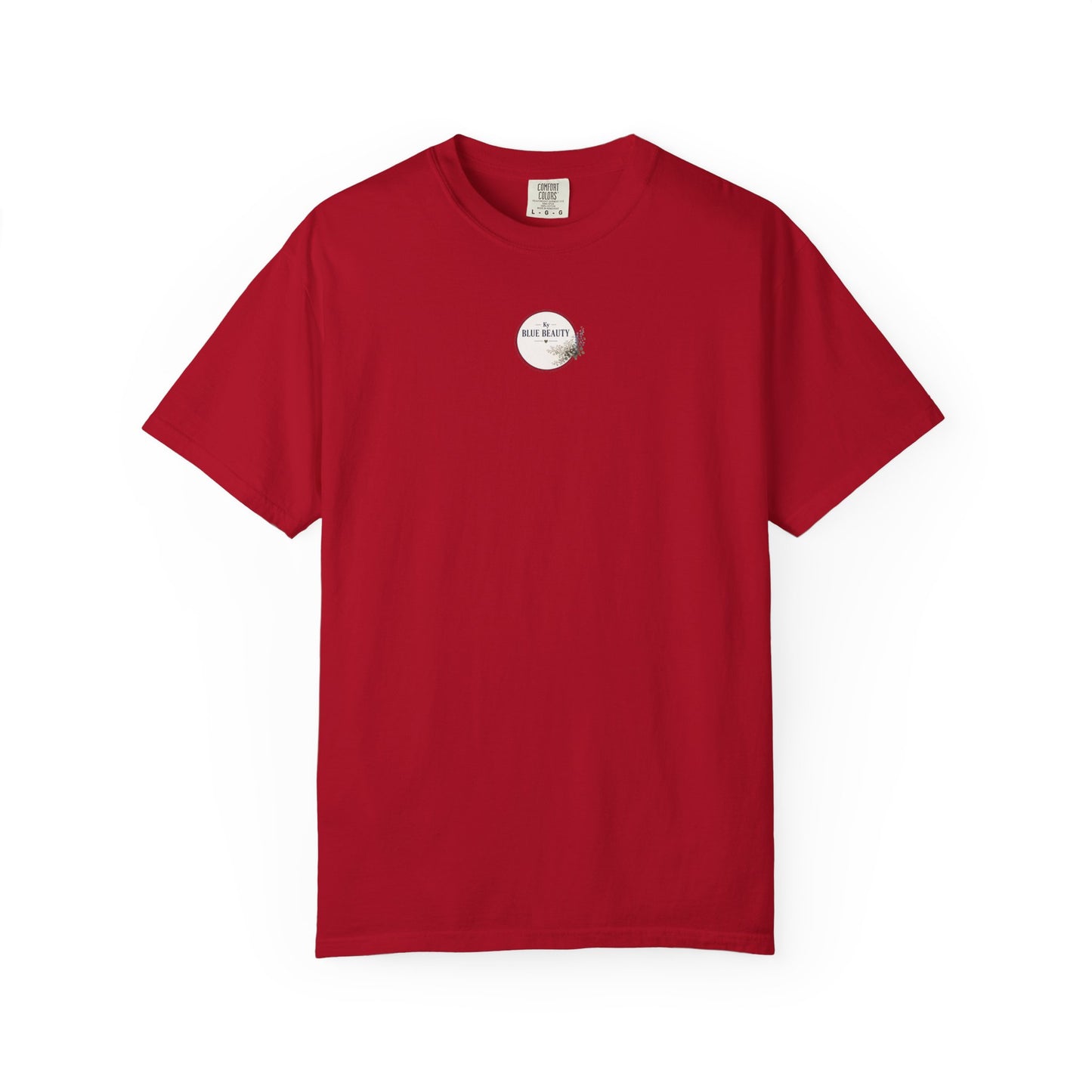T-Shirt — 'Ky Blue Beauty' Vintage Botanical Tee