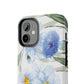 Blue Floral Tough Phone Cases