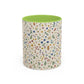 Fall Floral, Yellow Accent Coffee Mug (11, 15oz)