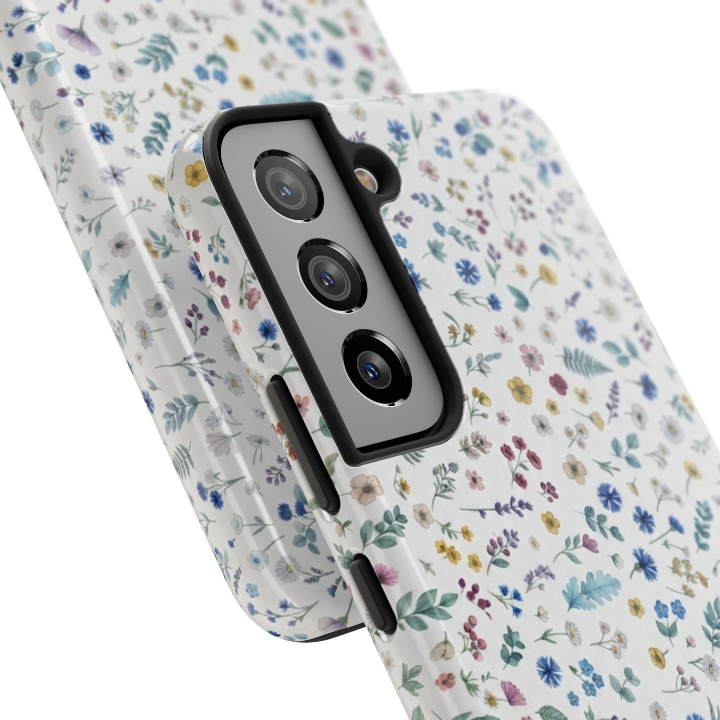 White Floral, Tough Phone Cases, Floral, Fall