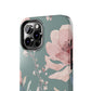 Green Fall floral Tough Phone Cases