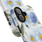 Blue Floral Tough Phone Cases
