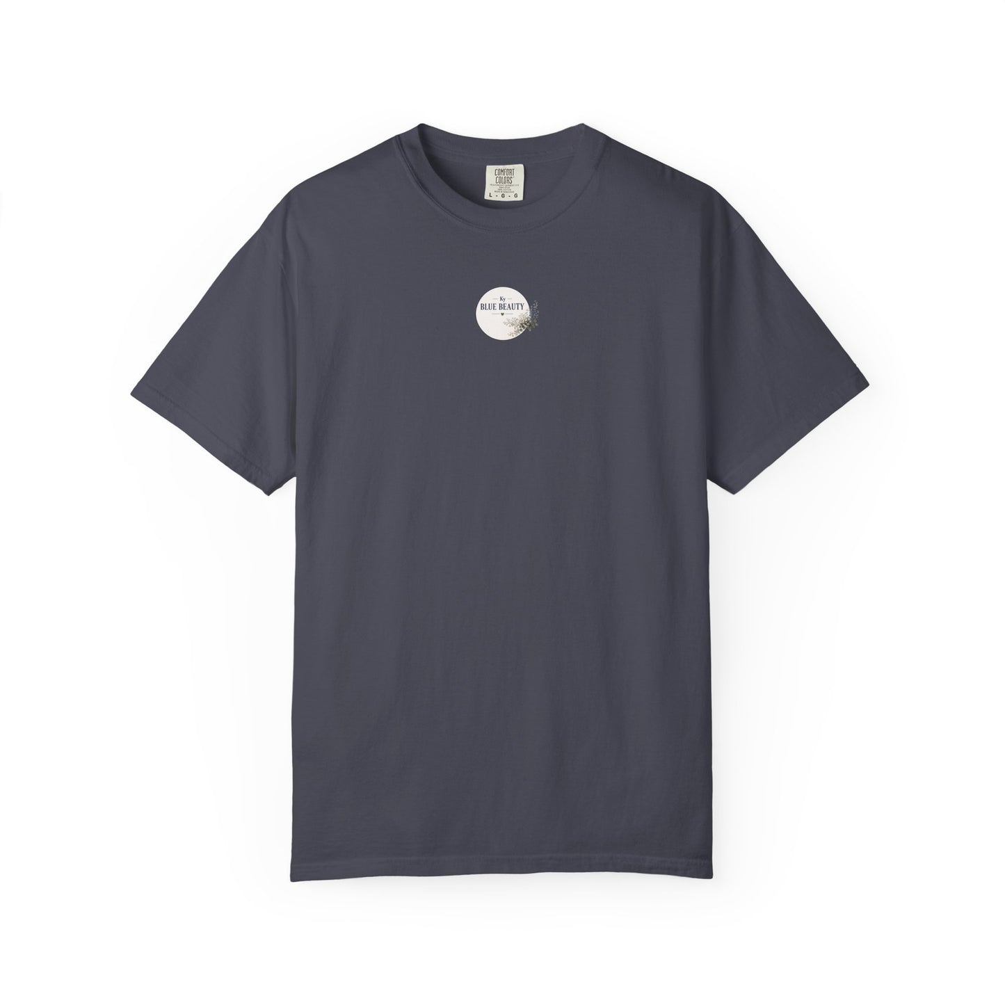 T-Shirt — 'Ky Blue Beauty' Vintage Botanical Tee
