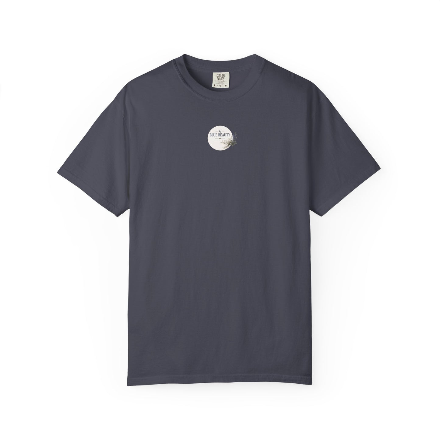 T-Shirt — 'Ky Blue Beauty' Vintage Botanical Tee