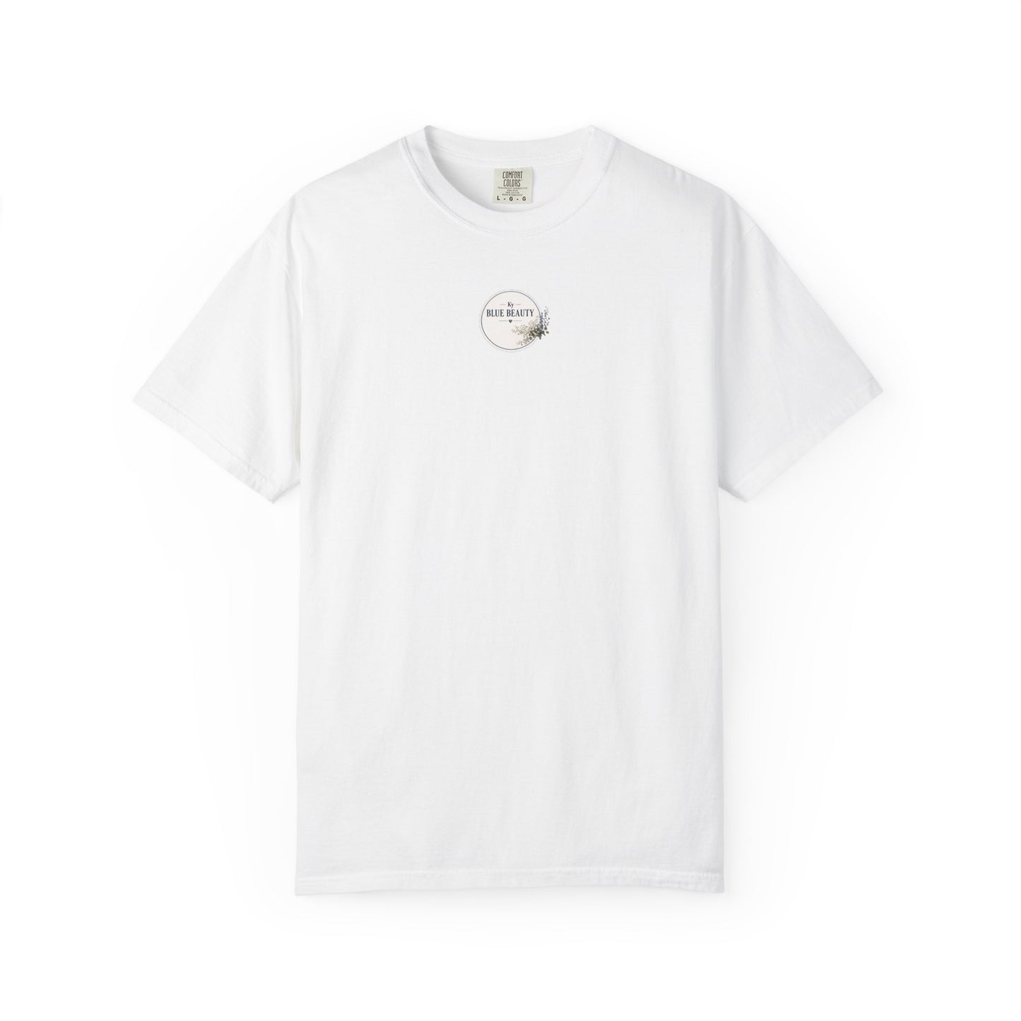 T-Shirt — 'Ky Blue Beauty' Vintage Botanical Tee