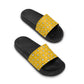 Yellow Daisy Slide Sandals — Women’s Floral Pool Slides