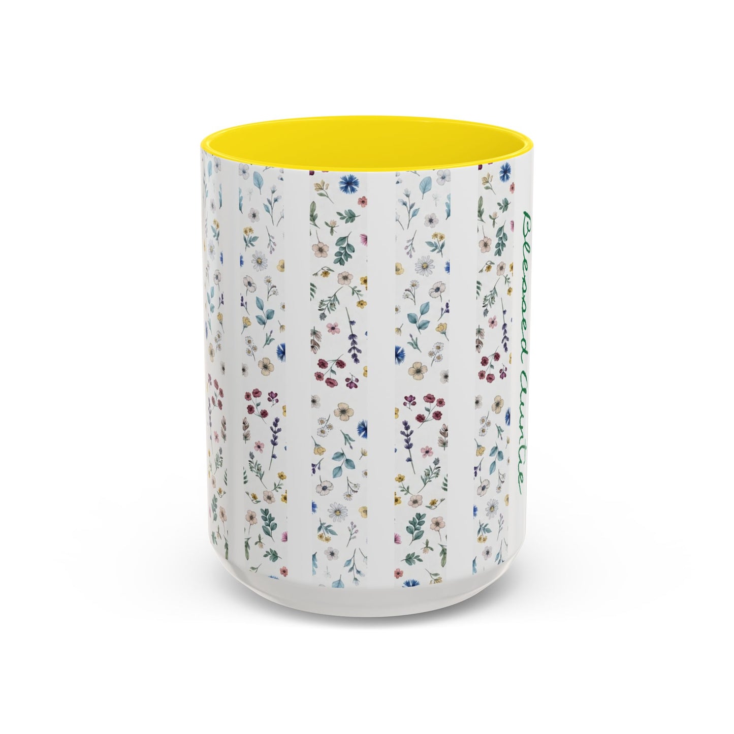 Blessed Auntie Accent Coffee Mug (11, 15oz)