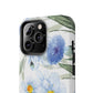 Blue Floral Tough Phone Cases