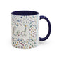 Grace Led Floral, Faith, Coffee Mug (11, 15oz)