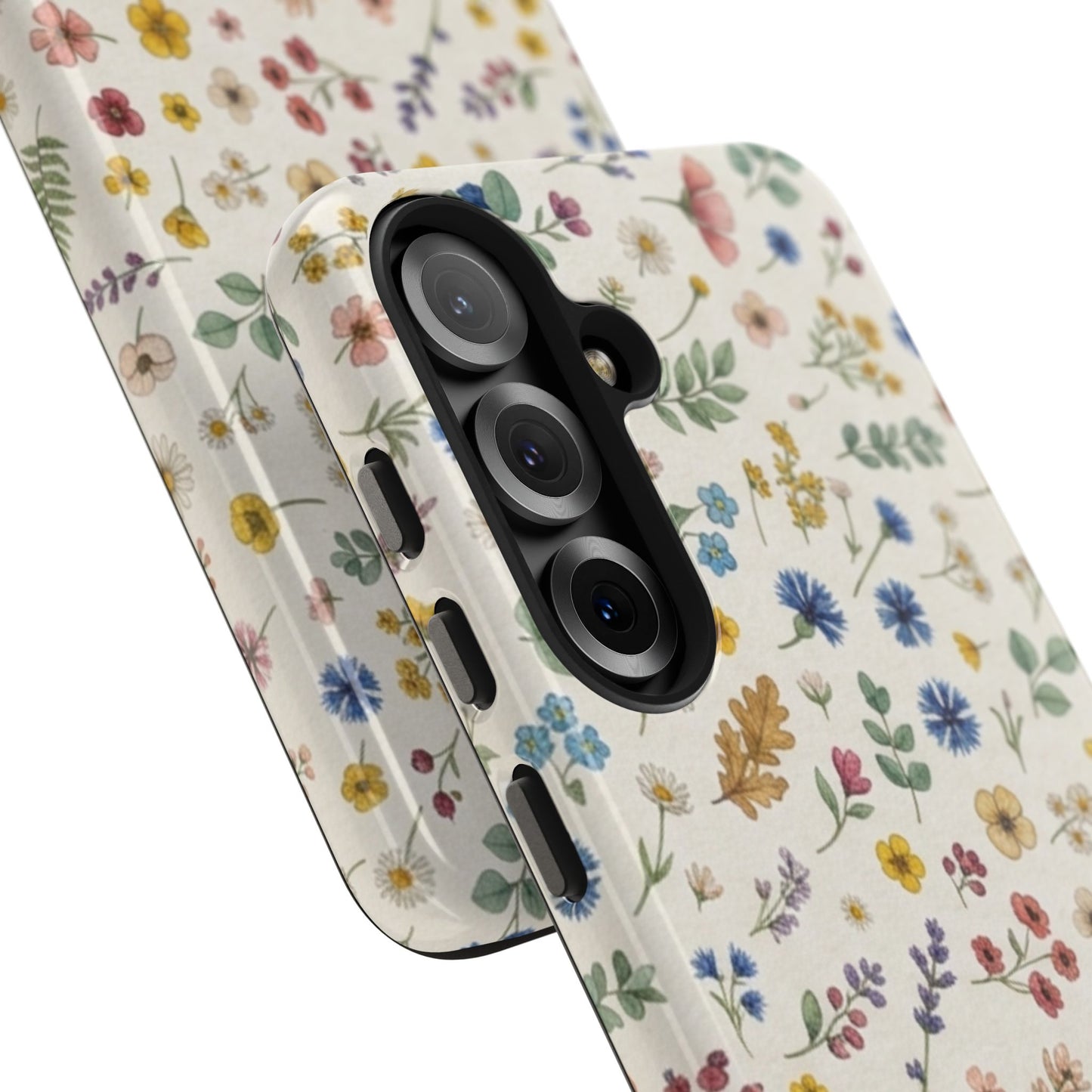 Yellow Floral, Fall/Autumn, Tough Phone Cases