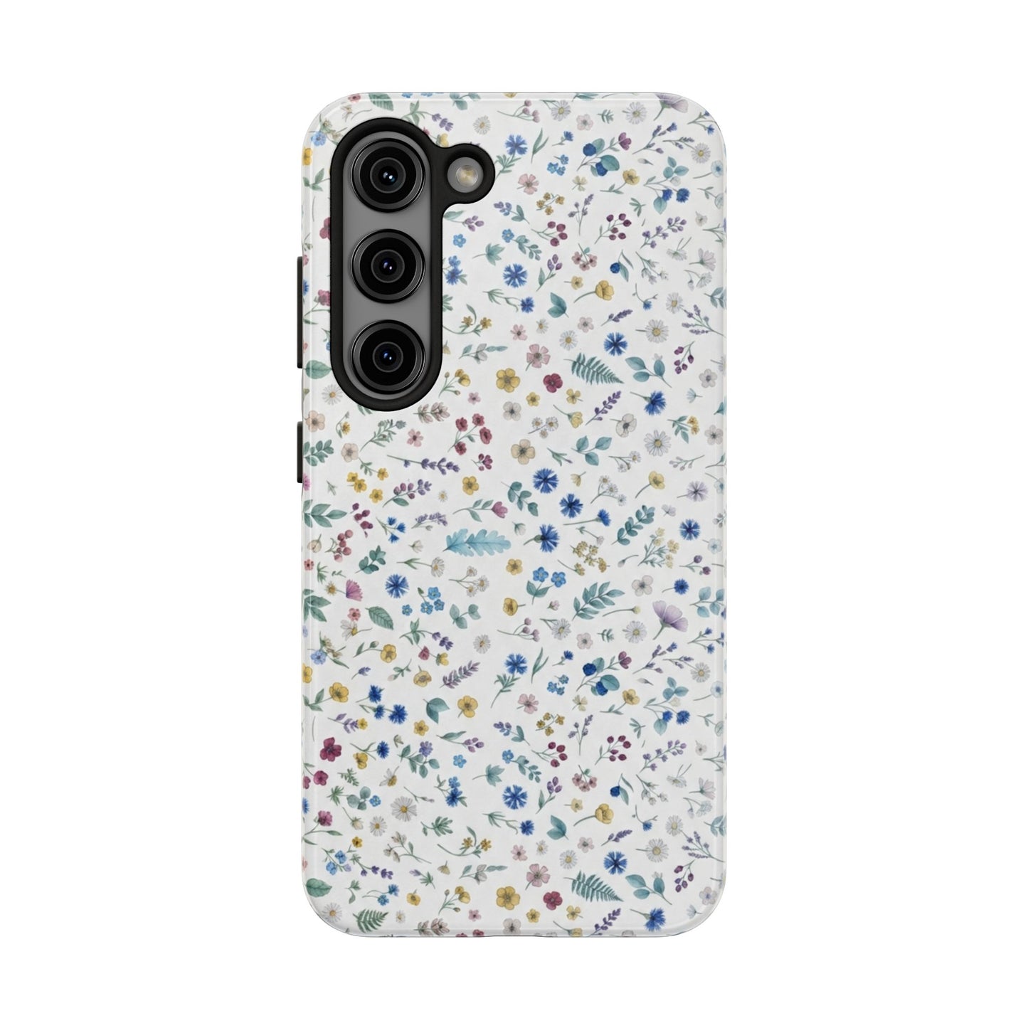 White Floral, Tough Phone Cases, Floral, Fall