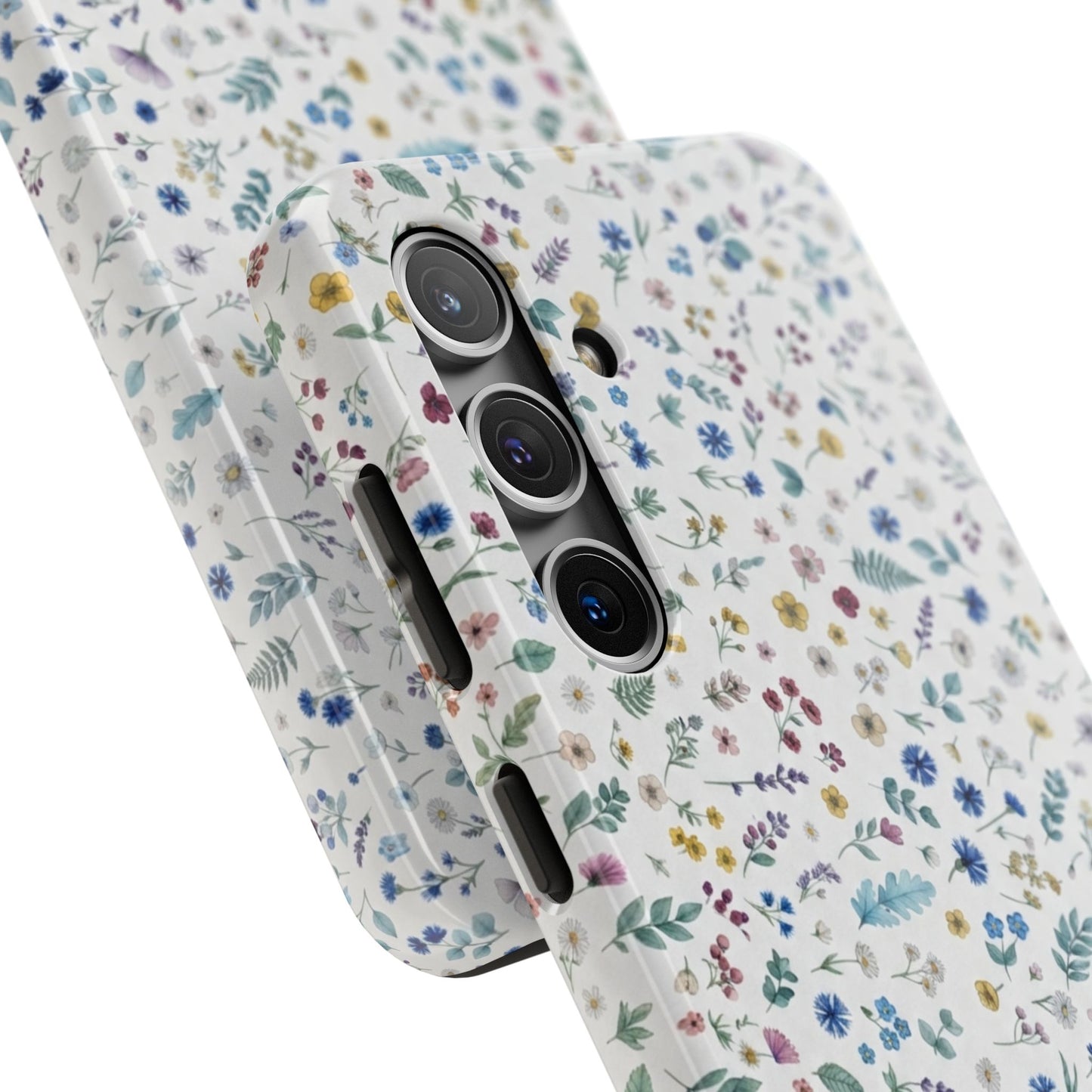White Floral, Tough Phone Cases, Floral, Fall