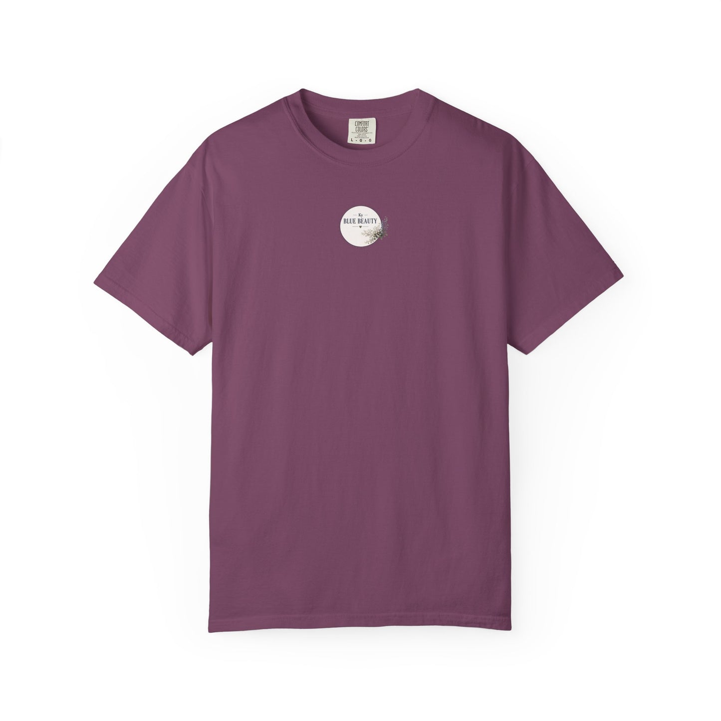 T-Shirt — 'Ky Blue Beauty' Vintage Botanical Tee