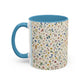 Fall Floral, Yellow Accent Coffee Mug (11, 15oz)