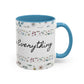 Prayer Changes Everything Accent Coffee Mug (11, 15oz)