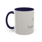 Simple Coffee & Jesus Type of Morning, Faith Accent Coffee Mug (11, 15oz)