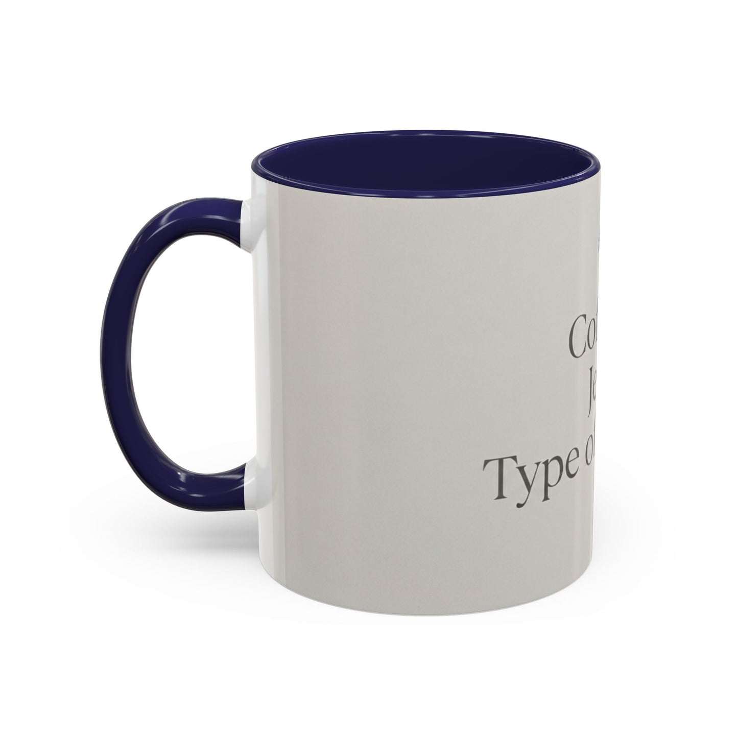 Simple Coffee & Jesus Type of Morning, Faith Accent Coffee Mug (11, 15oz)