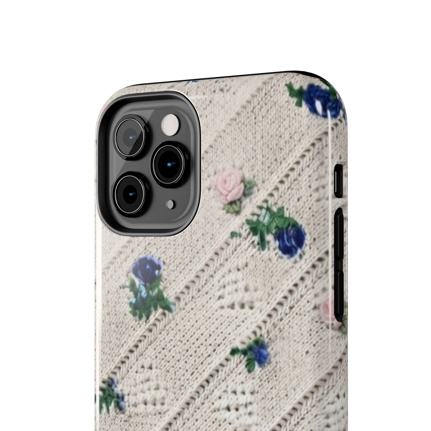 Tough Phone Cases, Fabric Like, Grandmillenial, Floral