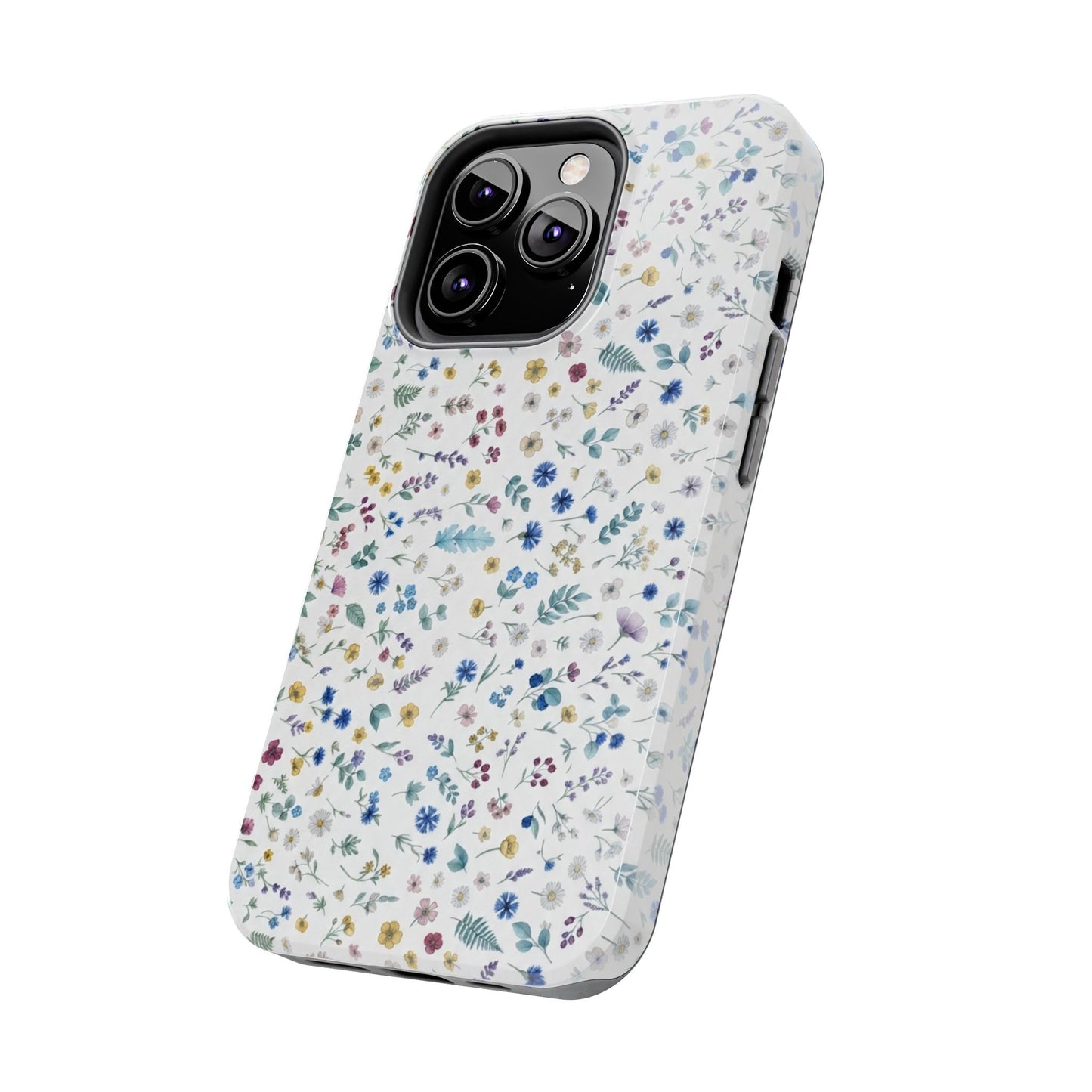 White Floral, Tough Phone Cases, Floral, Fall