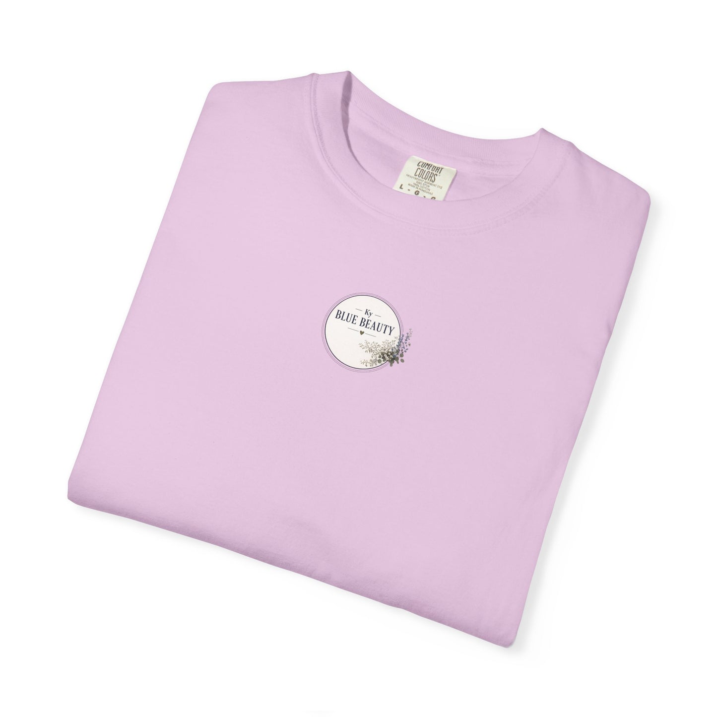 T-Shirt — 'Ky Blue Beauty' Vintage Botanical Tee