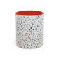 Floral Accent, Spring & Fall Collection Coffee Mug (11, 15oz)