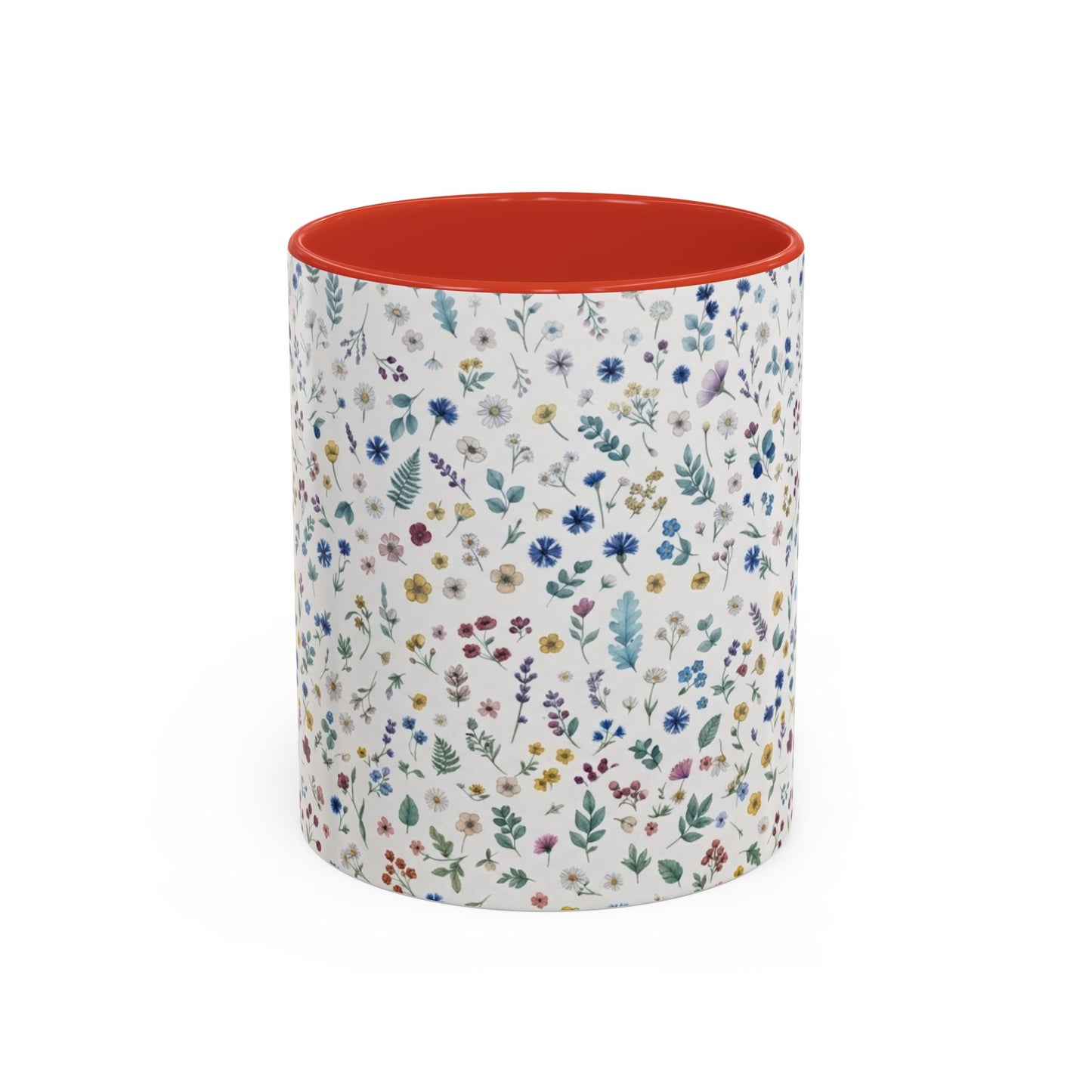 Floral Accent, Spring & Fall Collection Coffee Mug (11, 15oz)