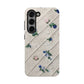 Tough Phone Cases, Fabric Like, Grandmillenial, Floral