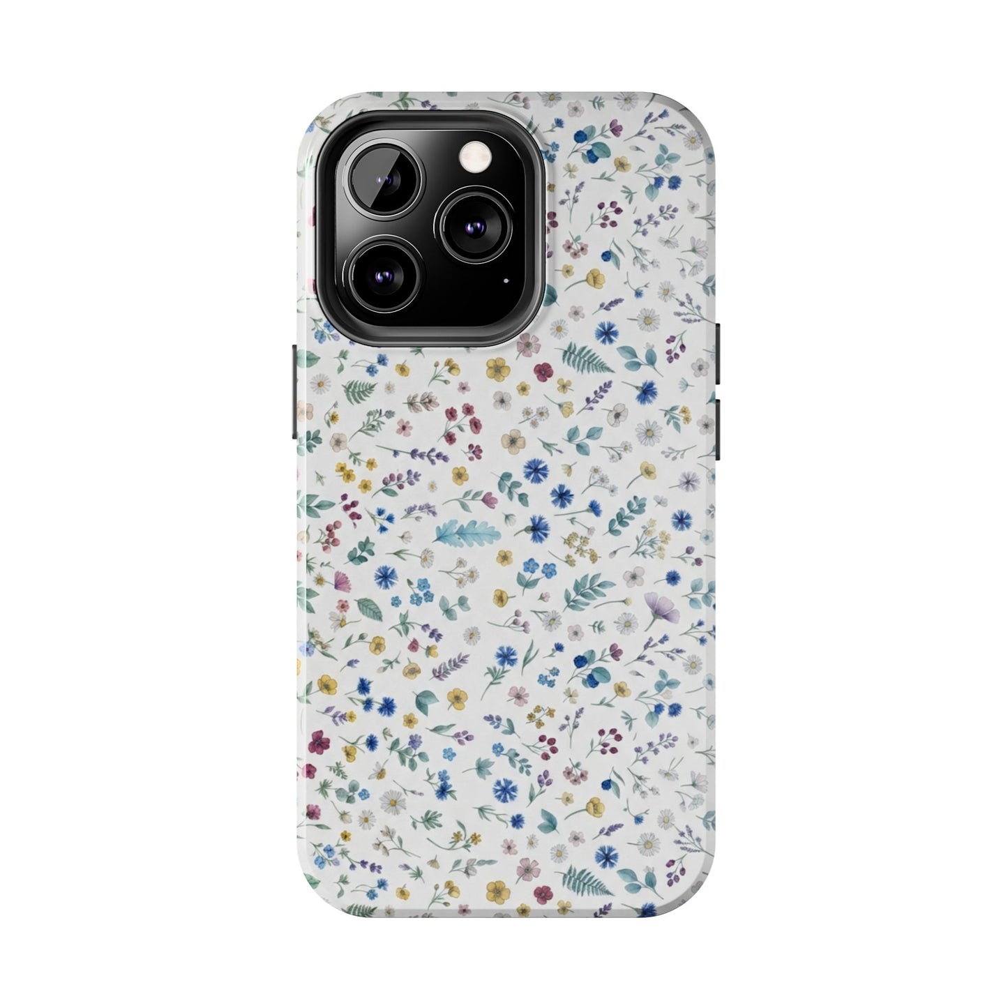 White Floral, Tough Phone Cases, Floral, Fall