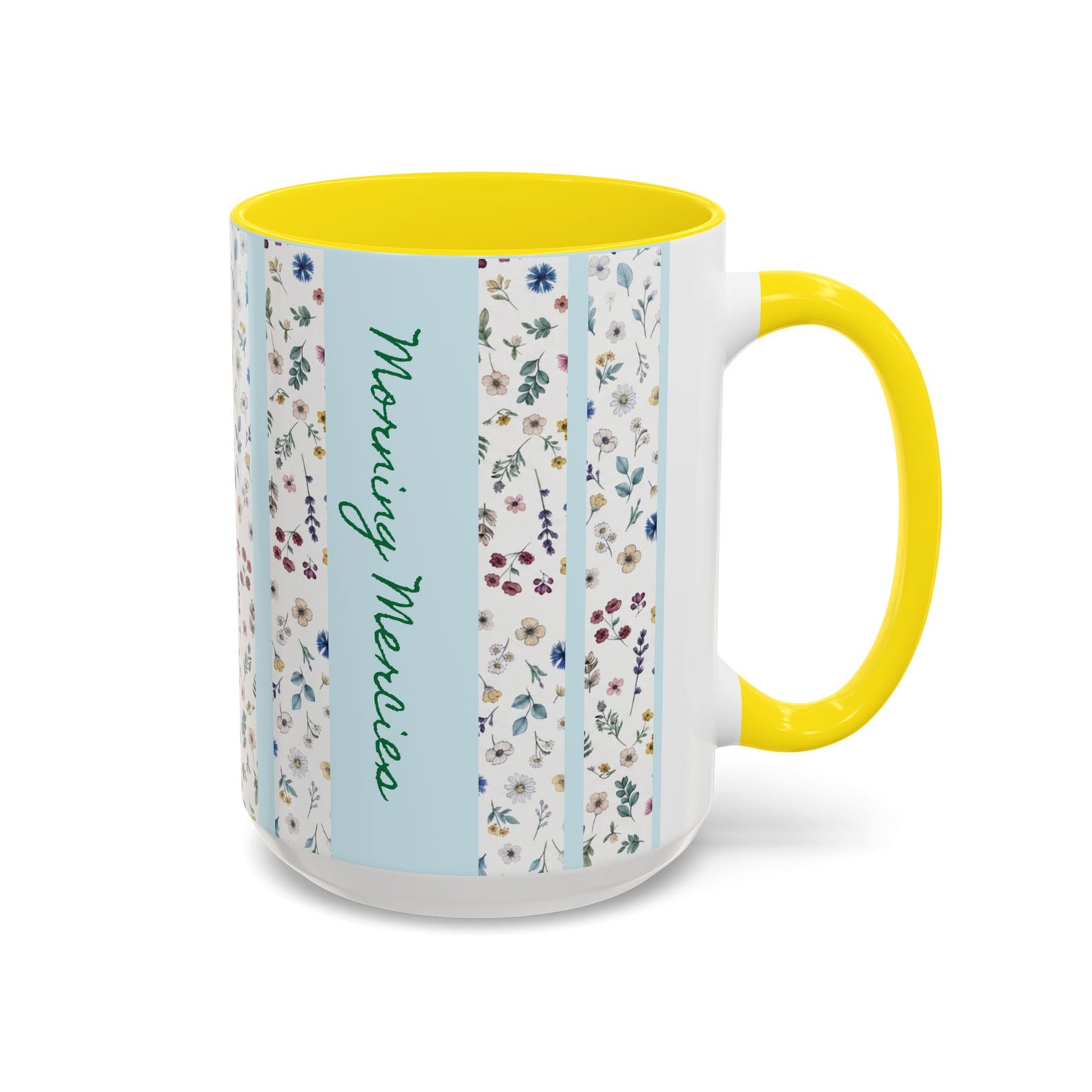 Morning Mercies Accent Coffee Mug/Cup