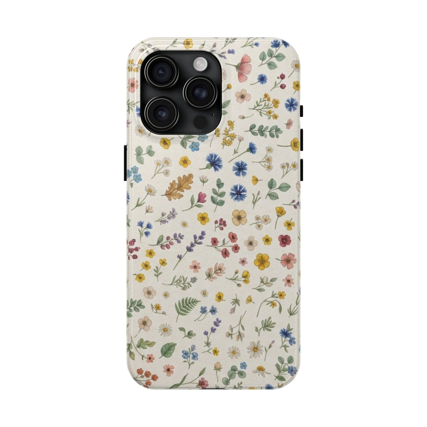 Yellow Floral, Fall/Autumn, Tough Phone Cases