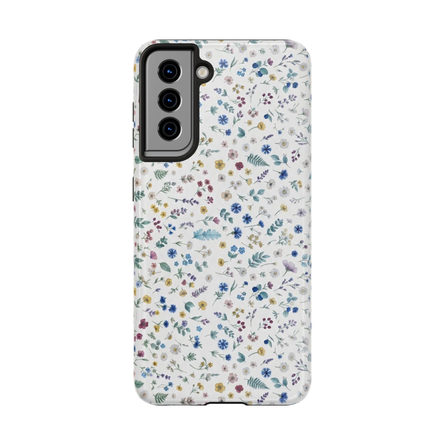 White Floral, Tough Phone Cases, Floral, Fall