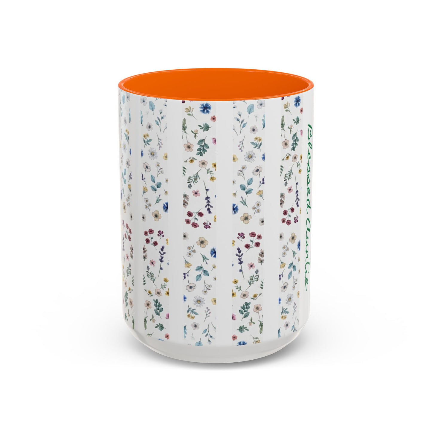 Blessed Auntie Accent Coffee Mug (11, 15oz)