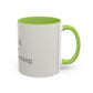 Simple Coffee & Jesus Type of Morning, Faith Accent Coffee Mug (11, 15oz)