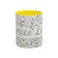 Grace Led Floral, Faith, Coffee Mug (11, 15oz)
